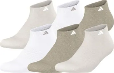 adidas Women's Athletic Cushioned 6-Pack Low Cut Socks