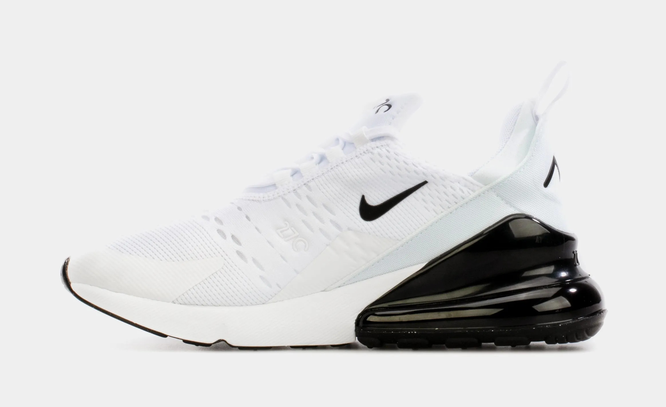 Air Max 270 Grade School Lifestyle Shoes (White/Blue)