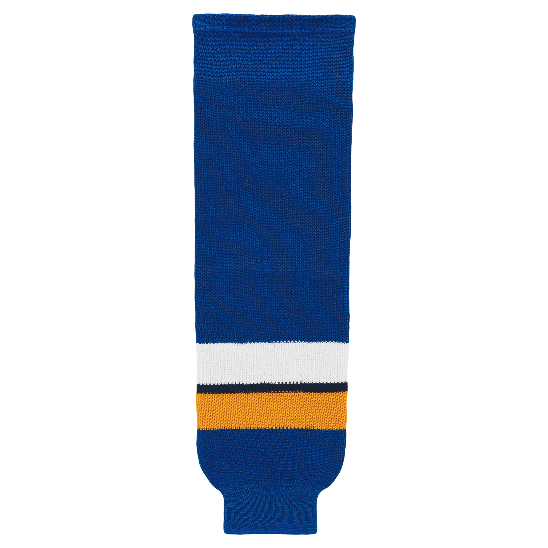 Athletic Knit (AK) HS630-448 2014 St. Louis Blues Royal Blue Knit Ice Hockey Socks