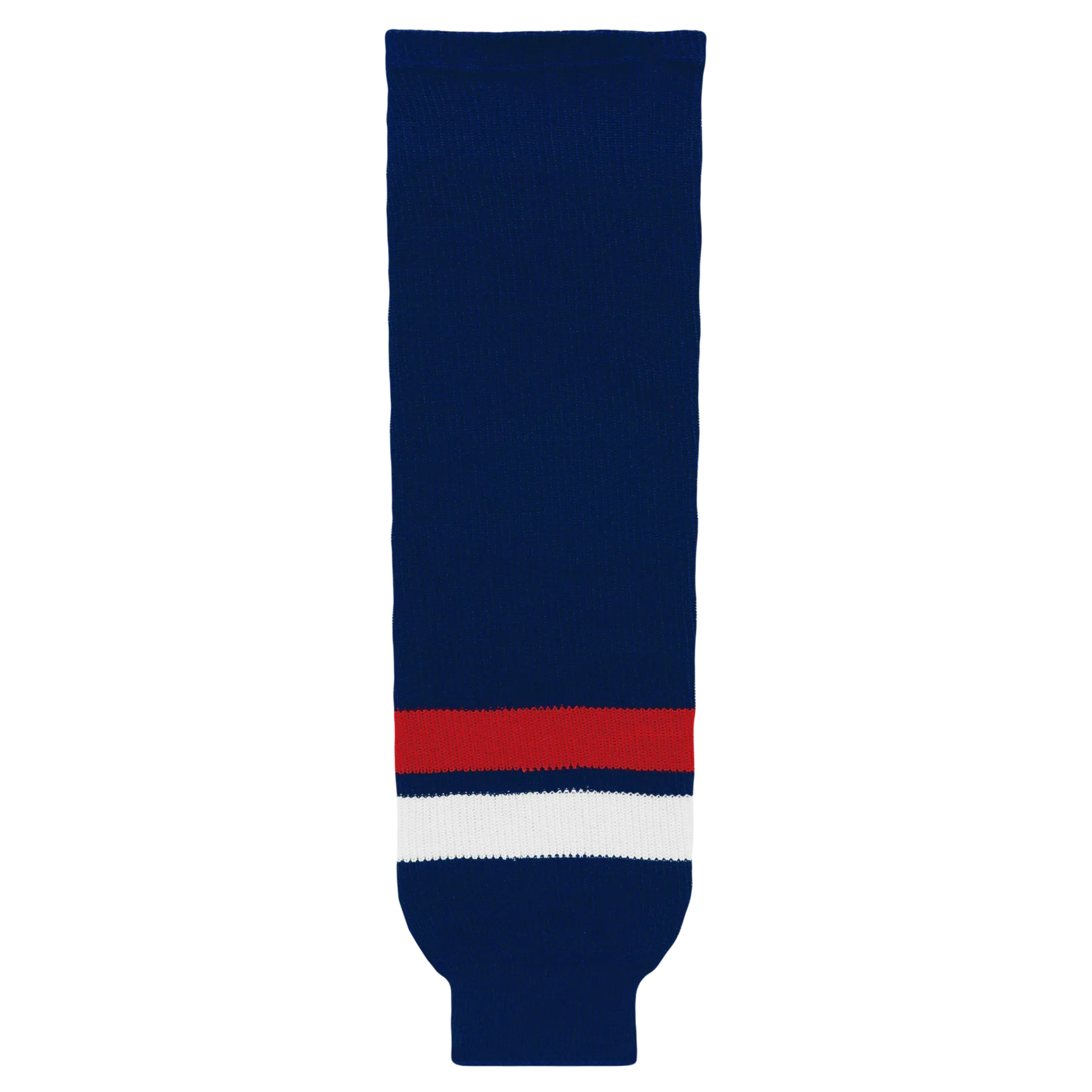 Athletic Knit (AK) HS630-980 2005 Team USA Navy Knit Ice Hockey Socks