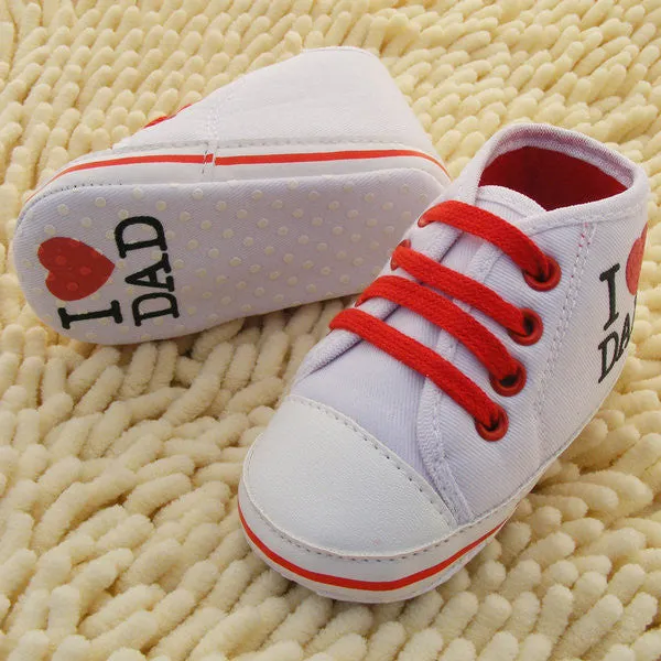 Baby Shoes Branded Newborn Girl Boy Soft Sole Crib Toddler Shoes Canvas Sneaker Prewalker Sports Shoes Casual 0-18 M