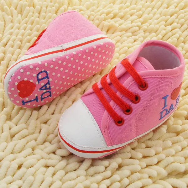 Baby Shoes Branded Newborn Girl Boy Soft Sole Crib Toddler Shoes Canvas Sneaker Prewalker Sports Shoes Casual 0-18 M