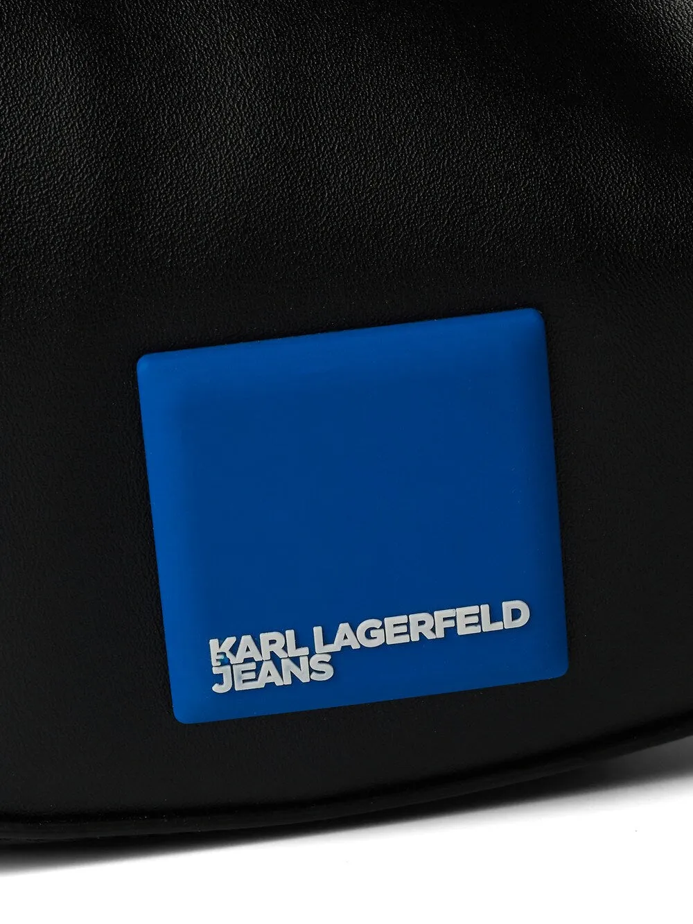 Backpack KARL LAGERFELD JEANS, black