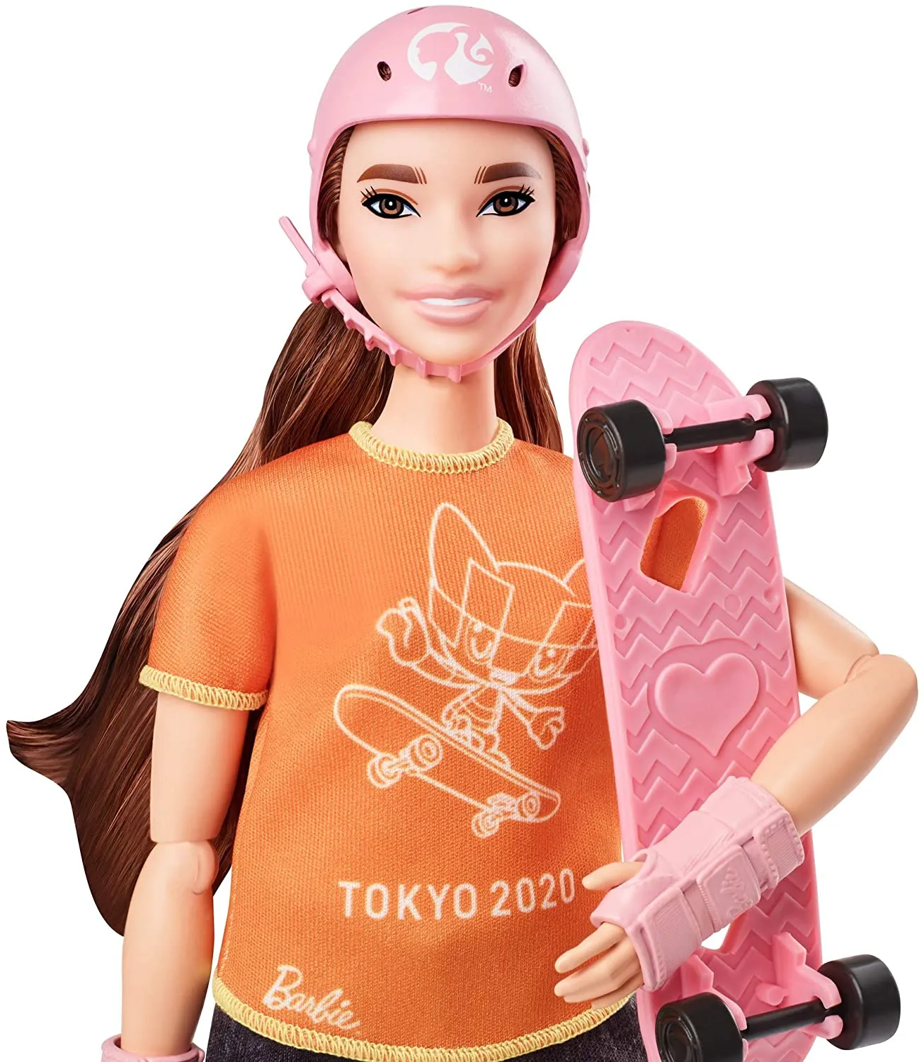 Barbie Olympic Games Tokyo 2020 Skateboarder Doll and Accessories