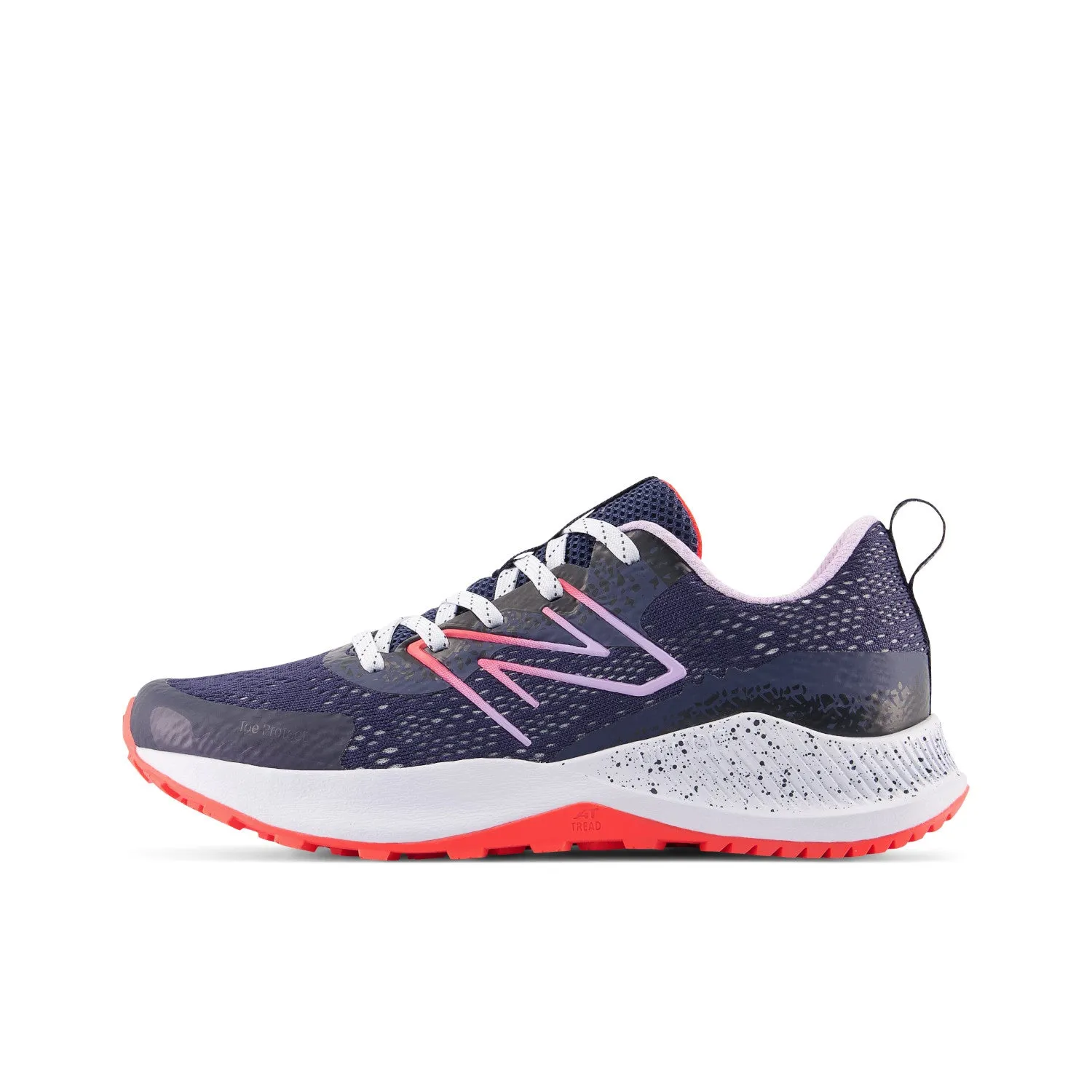 Big Kid's New Balance DynaSoft Nitrel v5 Color: Eclipse with Natural Indigo and Electric Red