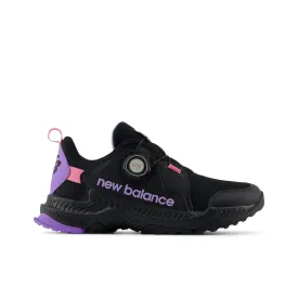 Big Kid's New Balance DynaSoft Trail Magic BOA Color: Black/ Lilac Glo