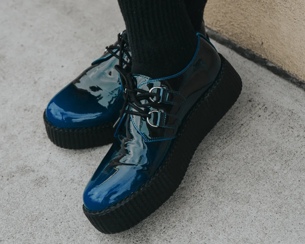 Blue Gradient D-Ring Mondo Creeper