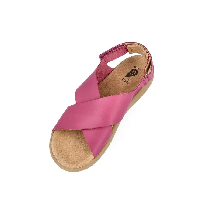 Bobux Kid  Plus Glide Mauve Haze Open Toe Sandal 851105