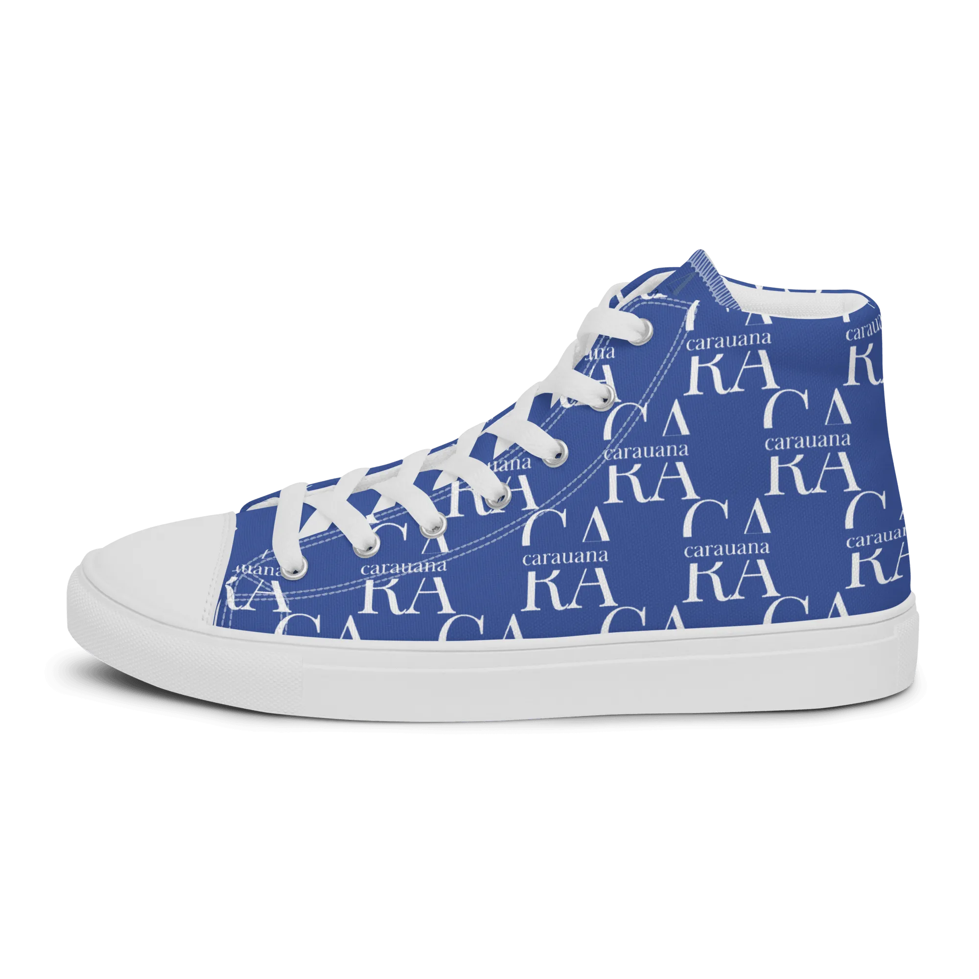 CARAUANA Hip Hop canvas shoes Blue Branded