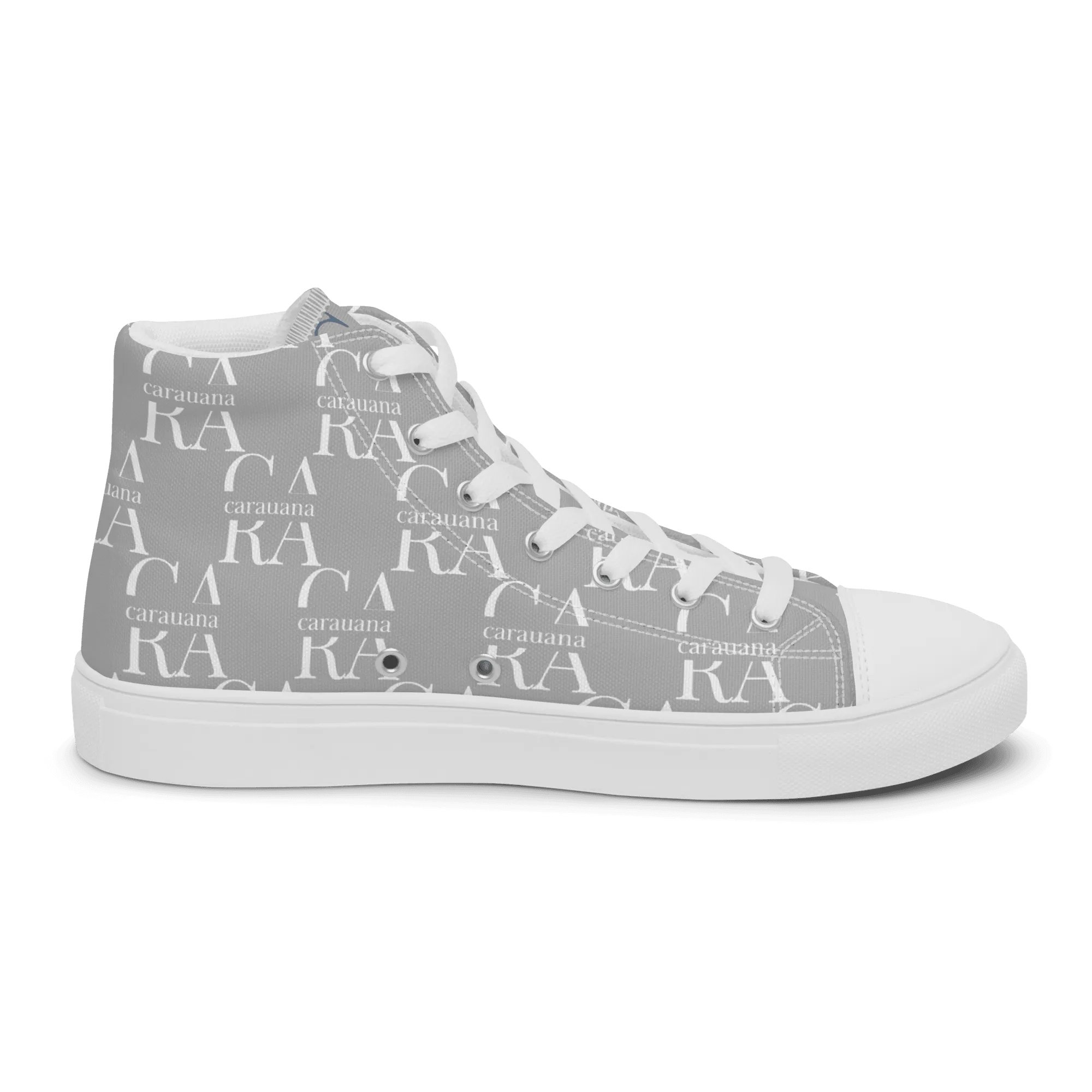 CARAUANA Hip Hop canvas shoes Grey Branded