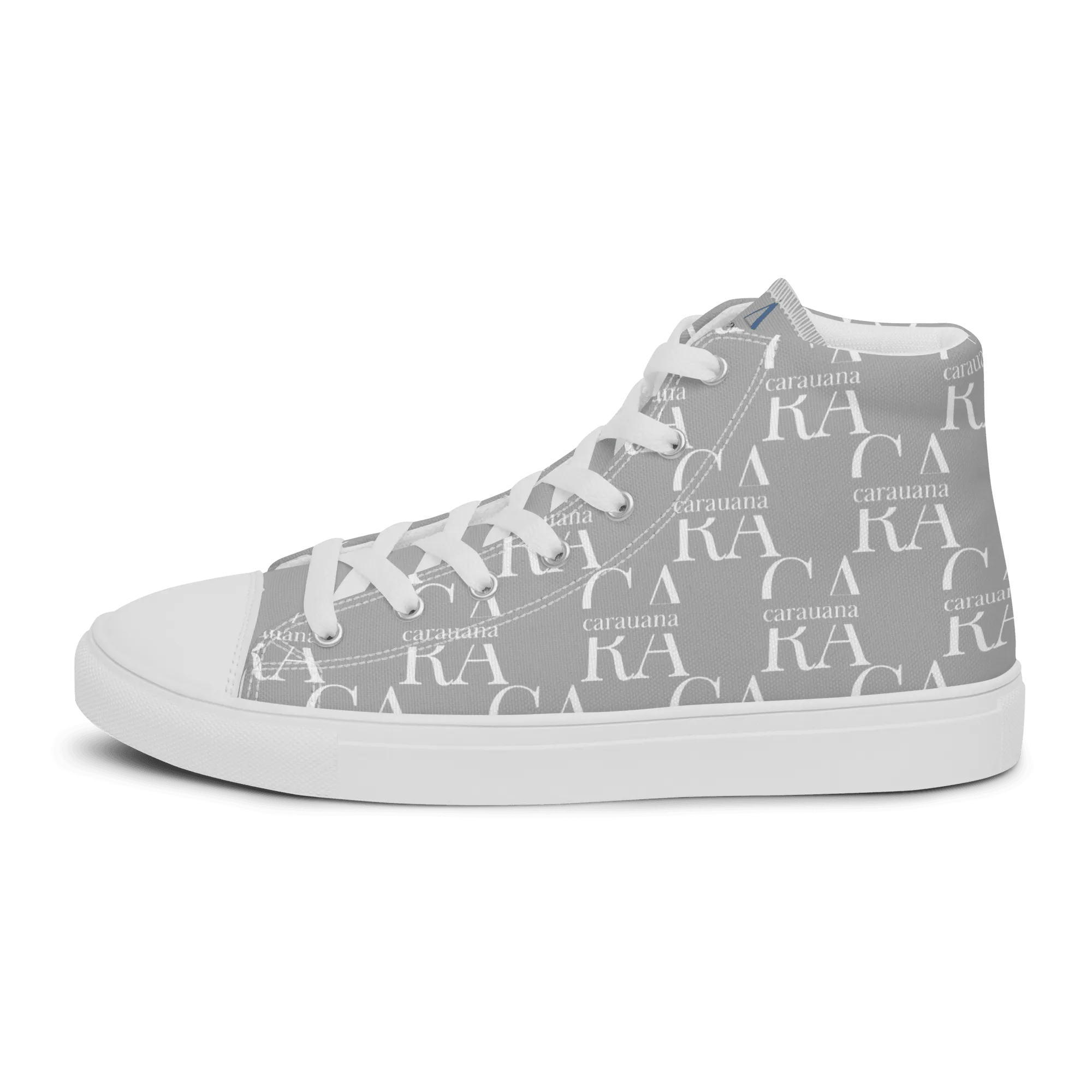 CARAUANA Hip Hop canvas shoes Grey Branded