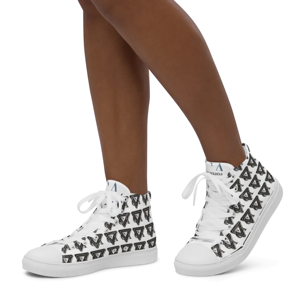 CARAUANA Hip Hop Canvas Shoes White