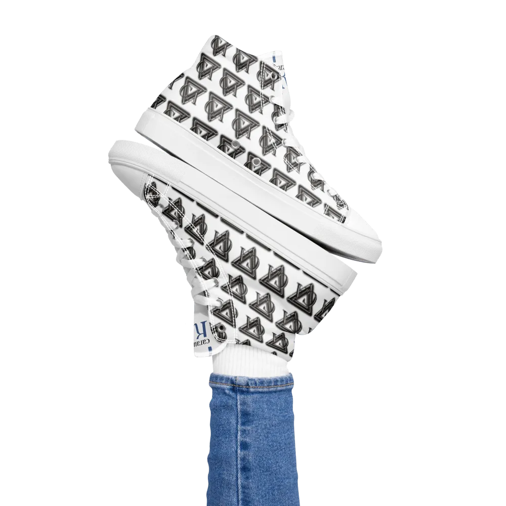 CARAUANA Hip Hop Canvas Shoes White