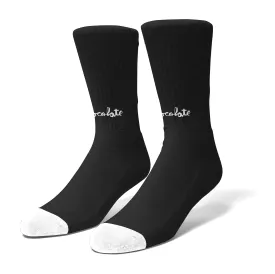 Chocolate Lost Chunk Socks Black