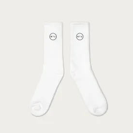 City Circle Embroidered socks