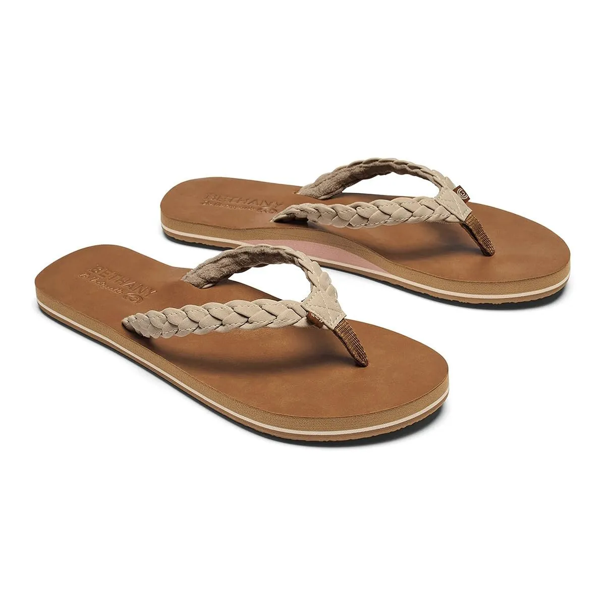 Cobian Women's Sandal Bethany Braided Pacifica Flip Flops