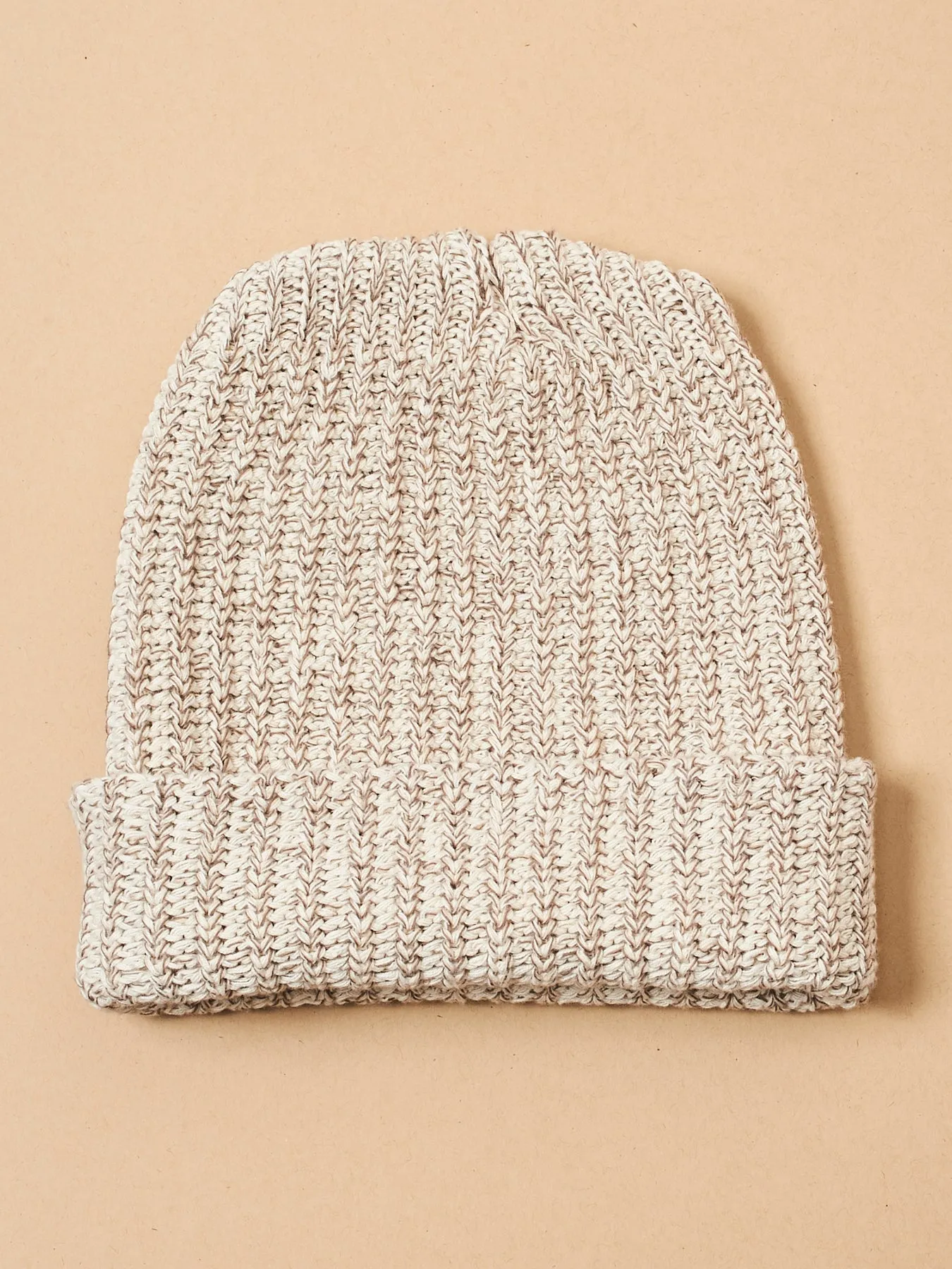 Cotton Knit Hats - Heather