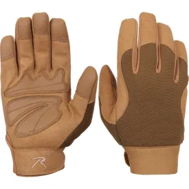 Coyote Brown - Military Moisture Wicking Mechanics Gloves