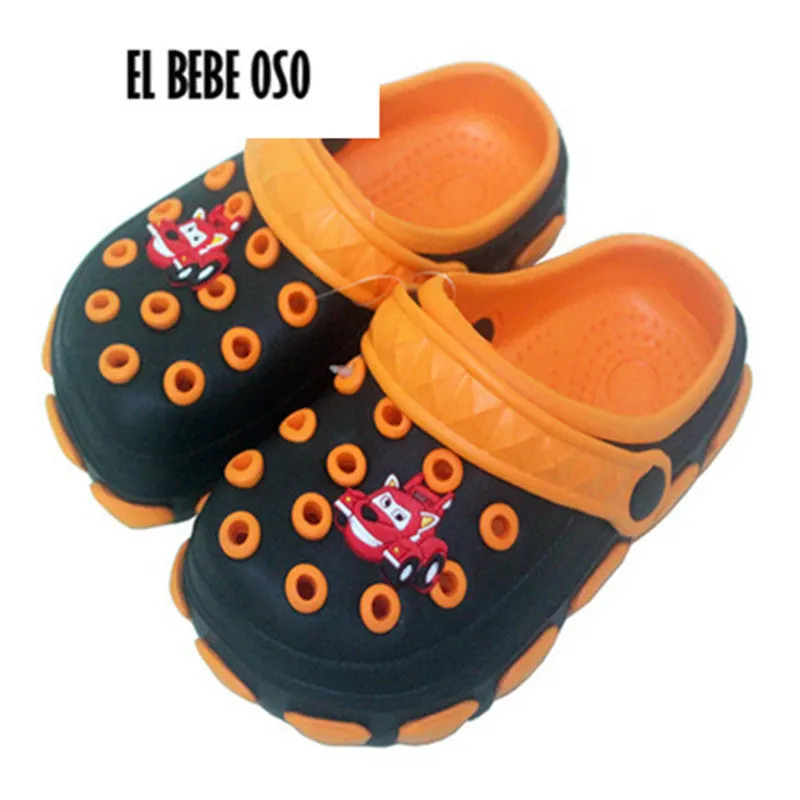 El Bebe Oso Kids Summer Sandals Slipper GIrl&Boy Children Cartoon Frog Clogs Mules Shoes Wear Non-slip Baby Sandals Garden Shoe