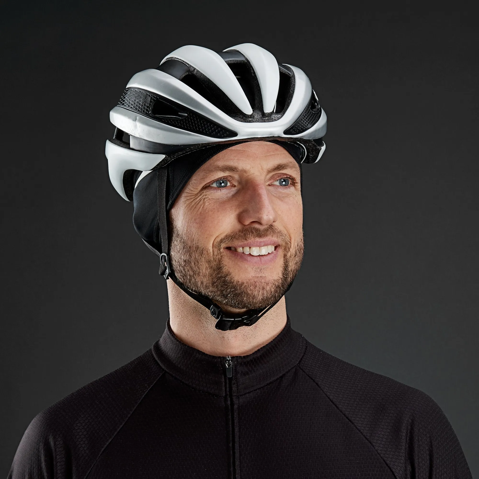 GribGrab Windster  Windproof Skull Cap - Black