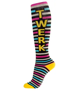 Gumball Poodle Unisex Knee High Socks - Twerk