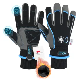 Handlandy Winter Gloves Ski Insulated Waterproof  Windproof Warm 8015