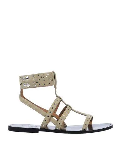 Isabel Marant Women Sandals Khaki 9.5 UK