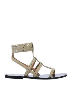 Isabel Marant Women Sandals Khaki 9.5 UK