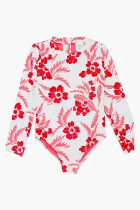 Kids Swim Feather 4 Arrow Wave Chaser Suit - Blossom