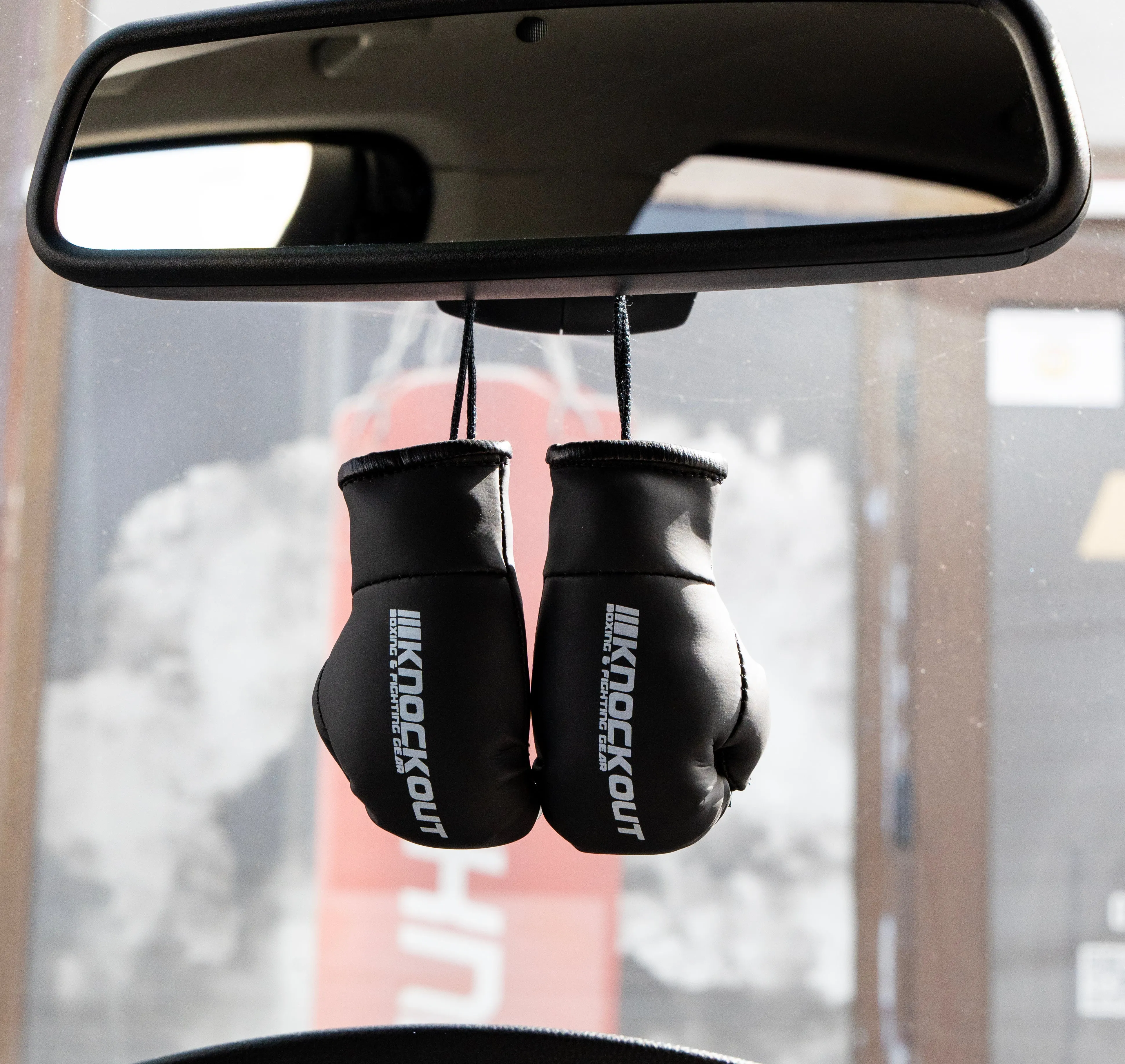 Knockout Mini Boxing Gloves Keychain