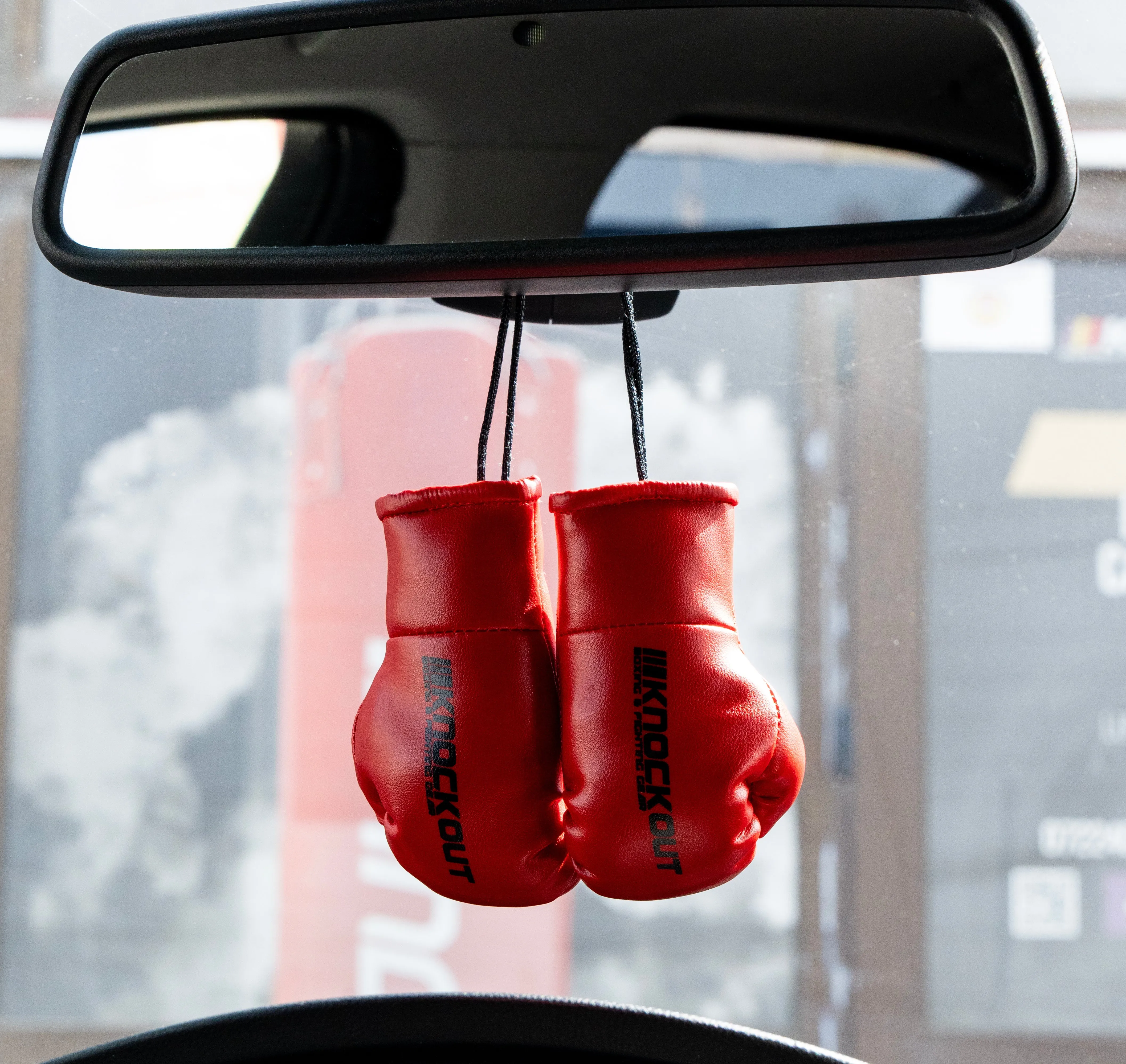 Knockout Mini Boxing Gloves Keychain