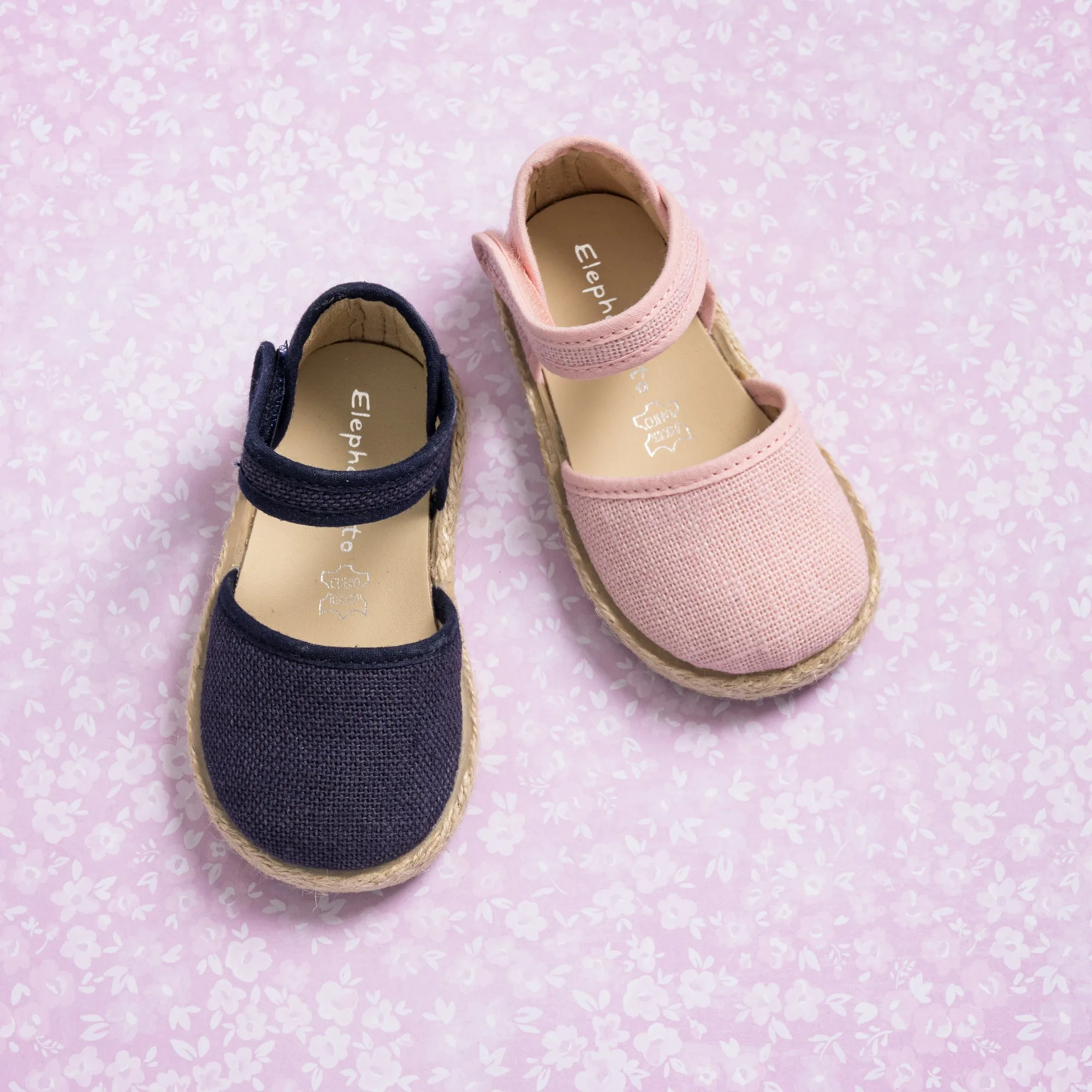 Linen Classic Espadrille Pink