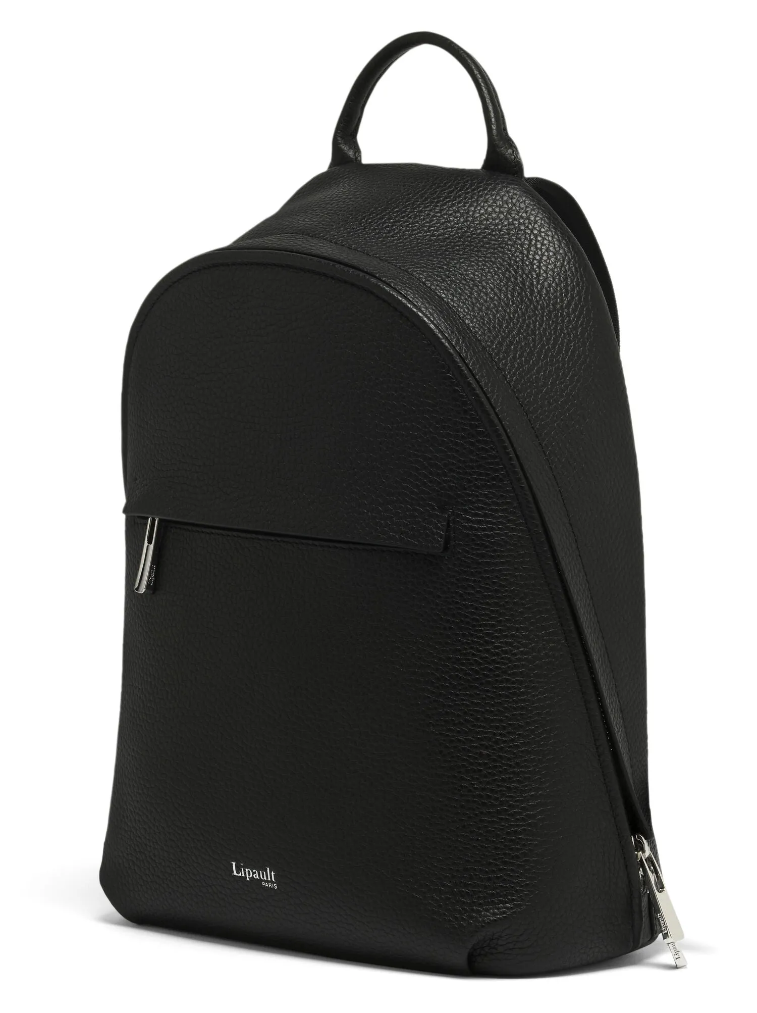 Lipault Invitation Round Leather Backpack