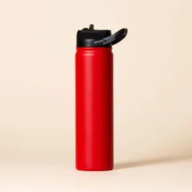 Matte Gameday Red 27 oz. Water Bottle