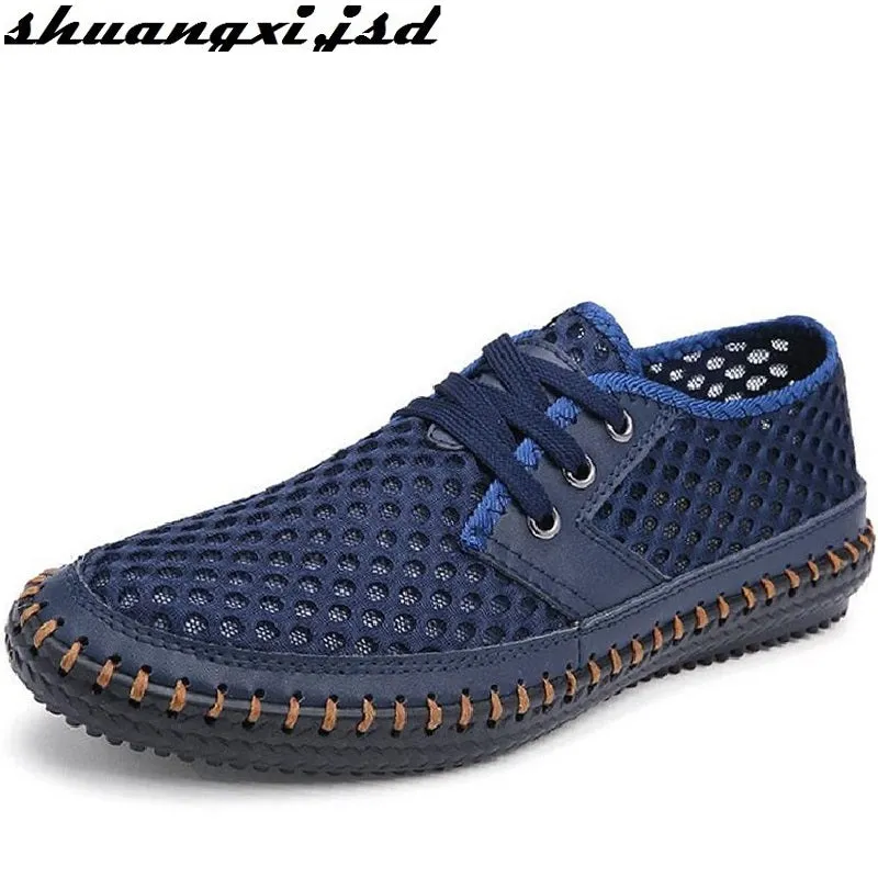 Men Sandals New Arrive Casual Shoe Super Breathable Lightweight Fashion Beach Shoes Summer Air Mesh Men's Sandal