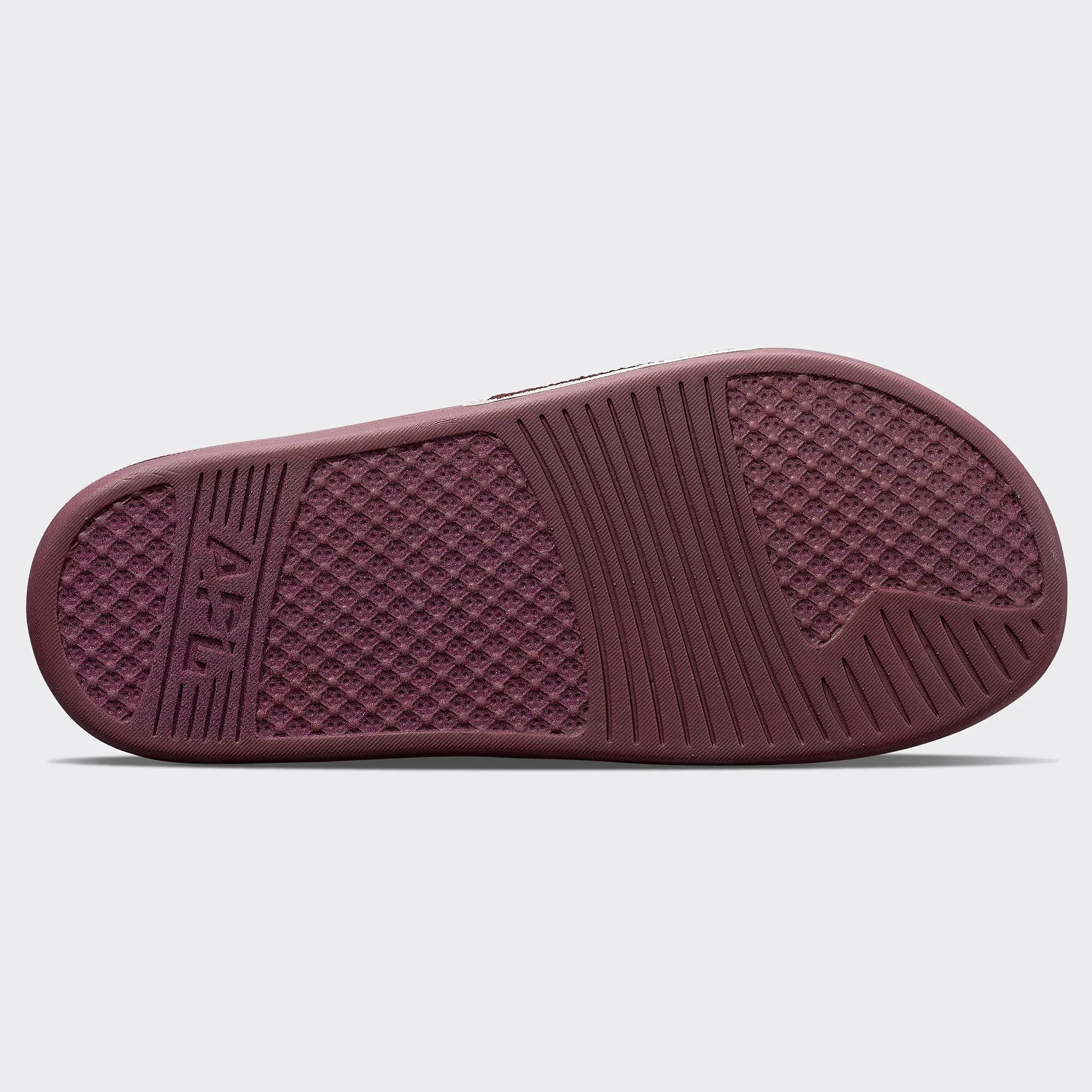 Men's Big Logo TechLoom Slide Burgundy / Ivory