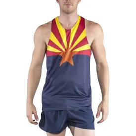 Men's Competitor Lite Printed Singlet [A-B] - Arizona