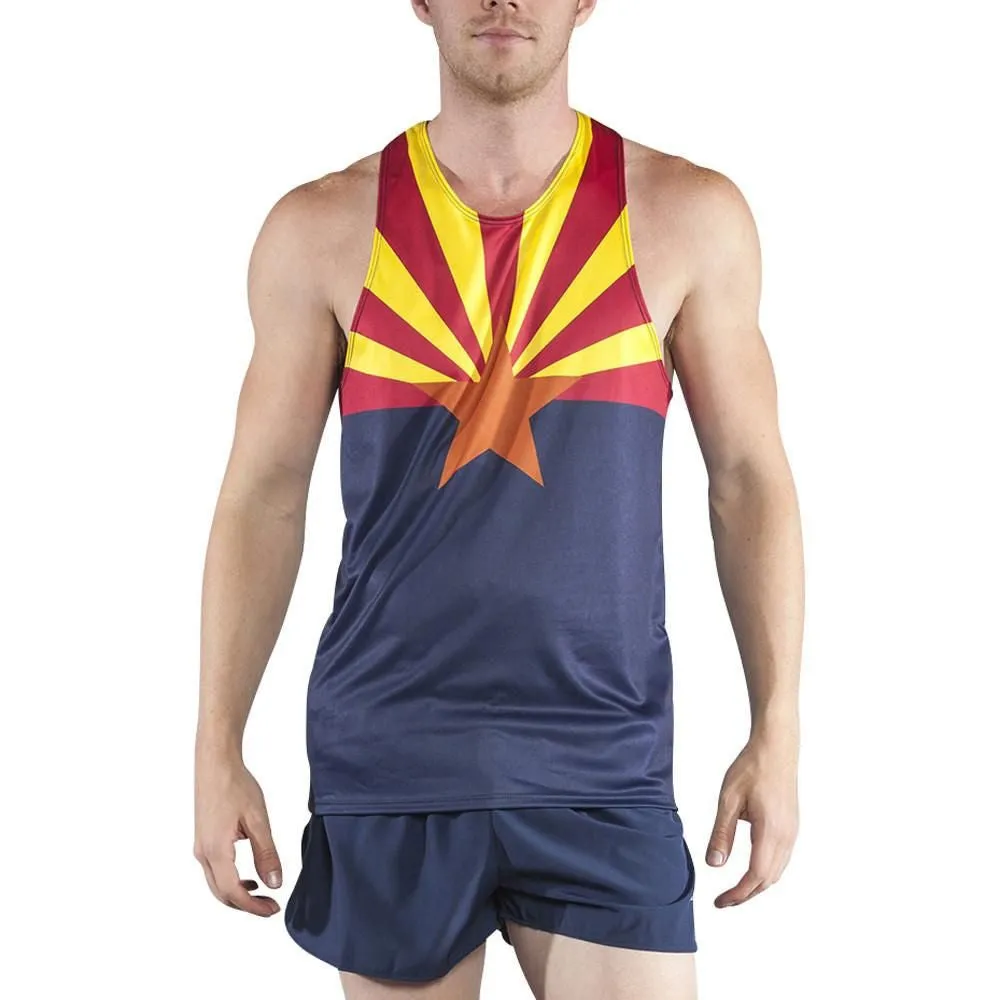 Men's Competitor Lite Printed Singlet [A-B] - Arizona