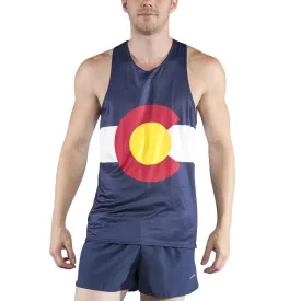 Men's Competitor Lite Printed Singlet [C] - Colorado