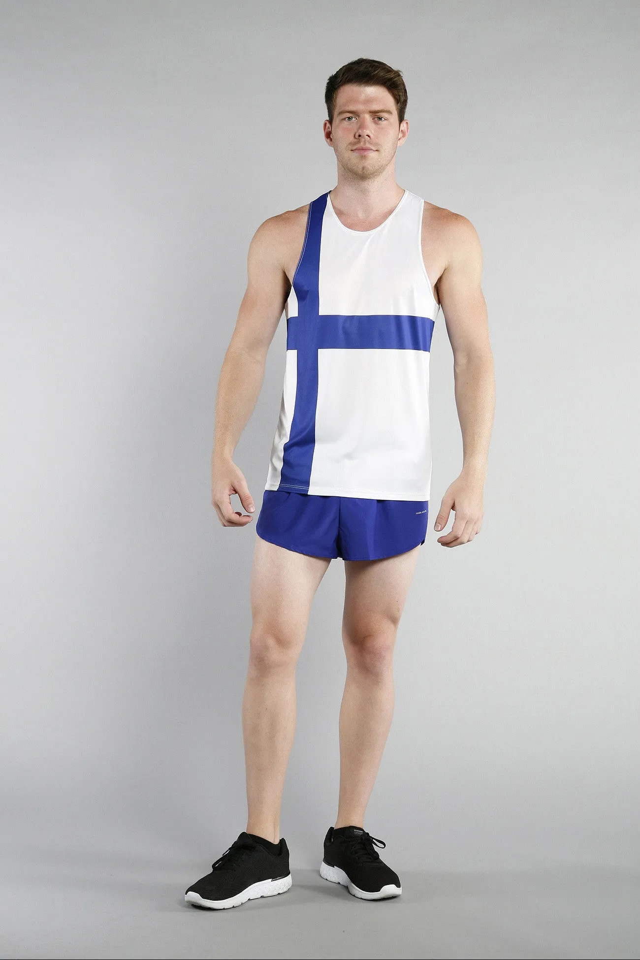 Men's Competitor Lite Printed Singlet [D-F] - Finland