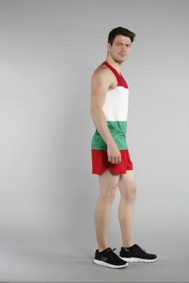 Men's Competitor Lite Printed Singlet [G-I] - Hungary