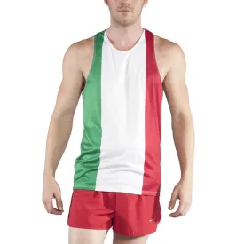 Men's Competitor Lite Printed Singlet [G-I] - Italy