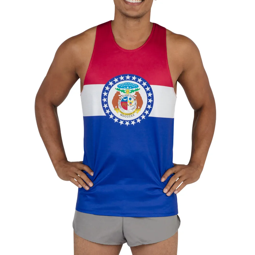 Men's Competitor Lite Printed Singlet [M] - Missouri