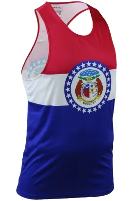 Men's Competitor Lite Printed Singlet [M] - Missouri