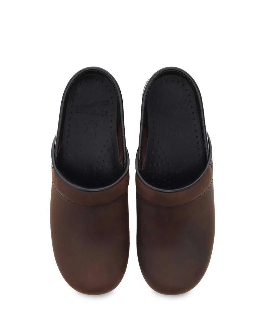 Men's Dansko Professional Color: Antique Brown/ Black