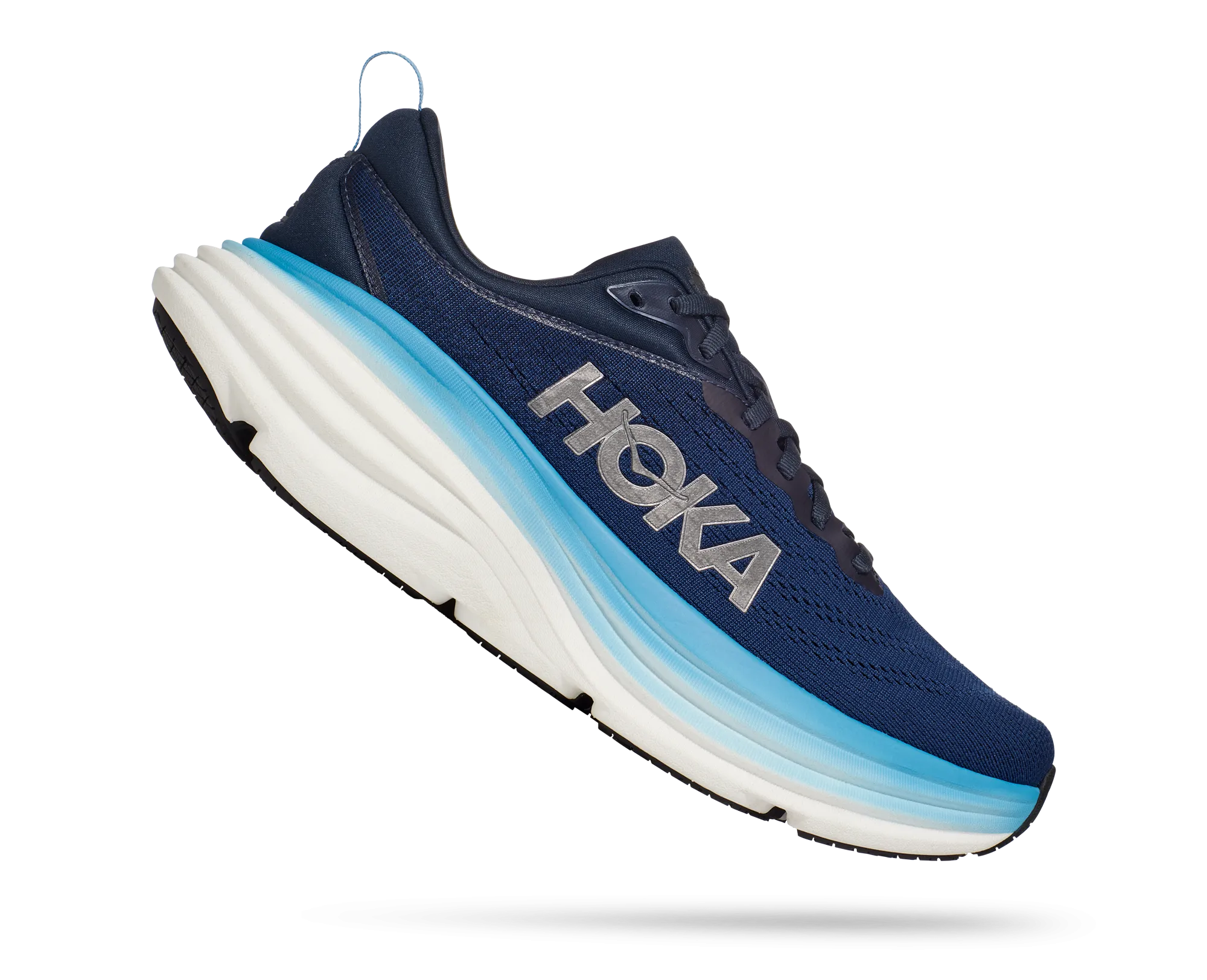 Men's Hoka Bondi 8 Color: Outer Space / All Aboard