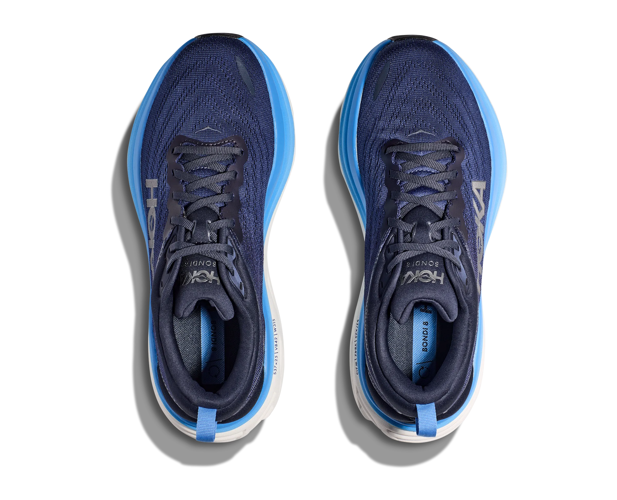 Men's Hoka Bondi 8 Color: Outer Space / All Aboard