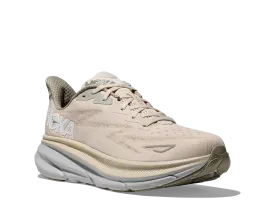 Men's Hoka Clifton 9 Color: Oat Milk / Barley