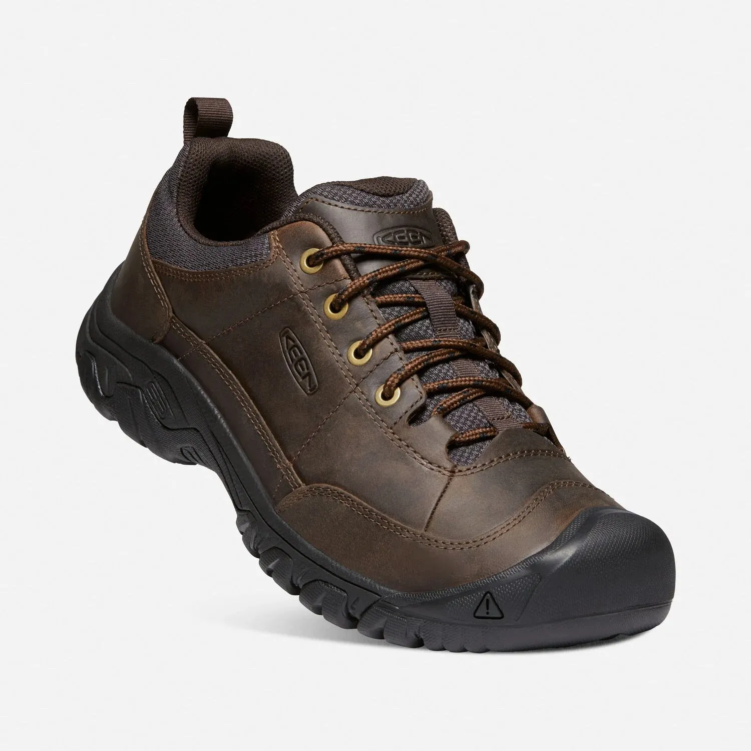 Men's Keen Targhee III Oxford Shoe Color: Dark Earth/ Mulch