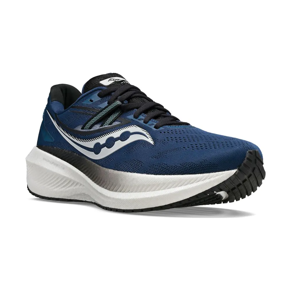 Men's Saucony Triumph 20 Color: Twilight | Rain (WIDE WIDTH)